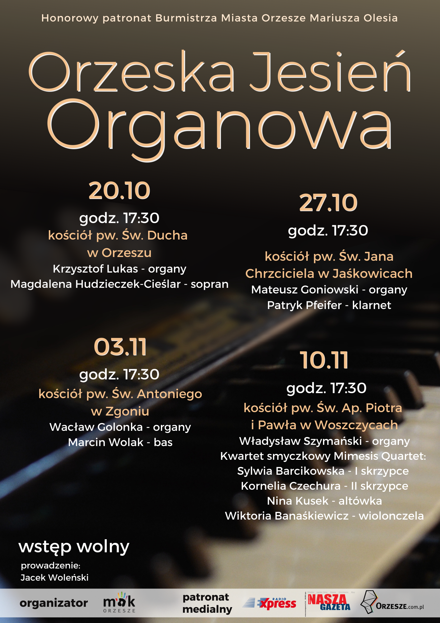 Zdjęcie: Orzeska Jesień Organowa - Orzesze, kościół ewangelicki