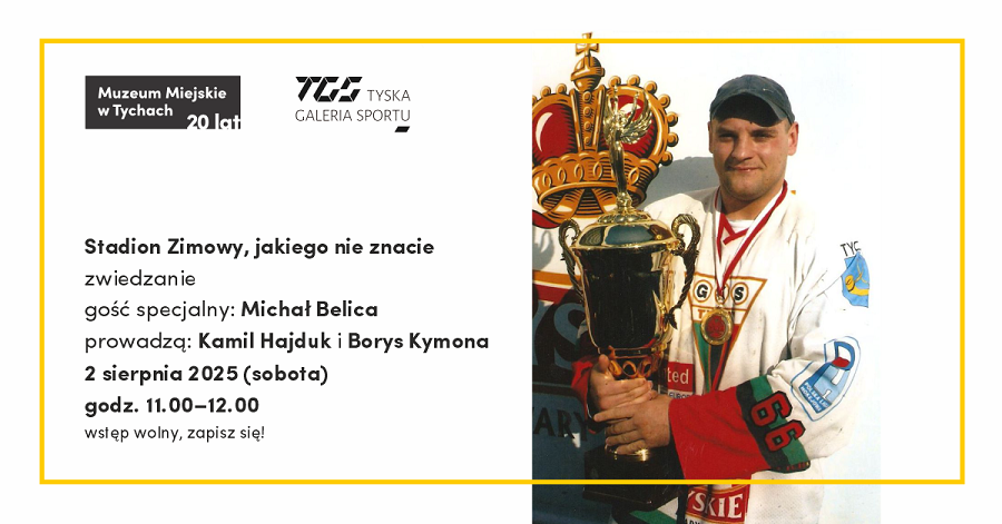 Zdjęcie: Zwiedzanie Stadionu Zimowego w Tychach z Michałem Belicą