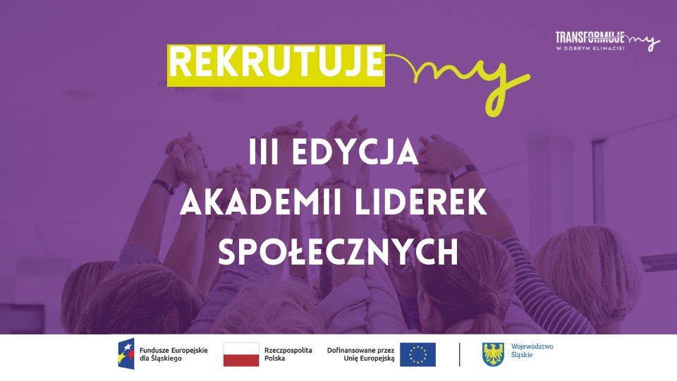Zdjęcie: Akademia Liderek Społecznych III EDYCJA – zgłoś się do 10.09.2025