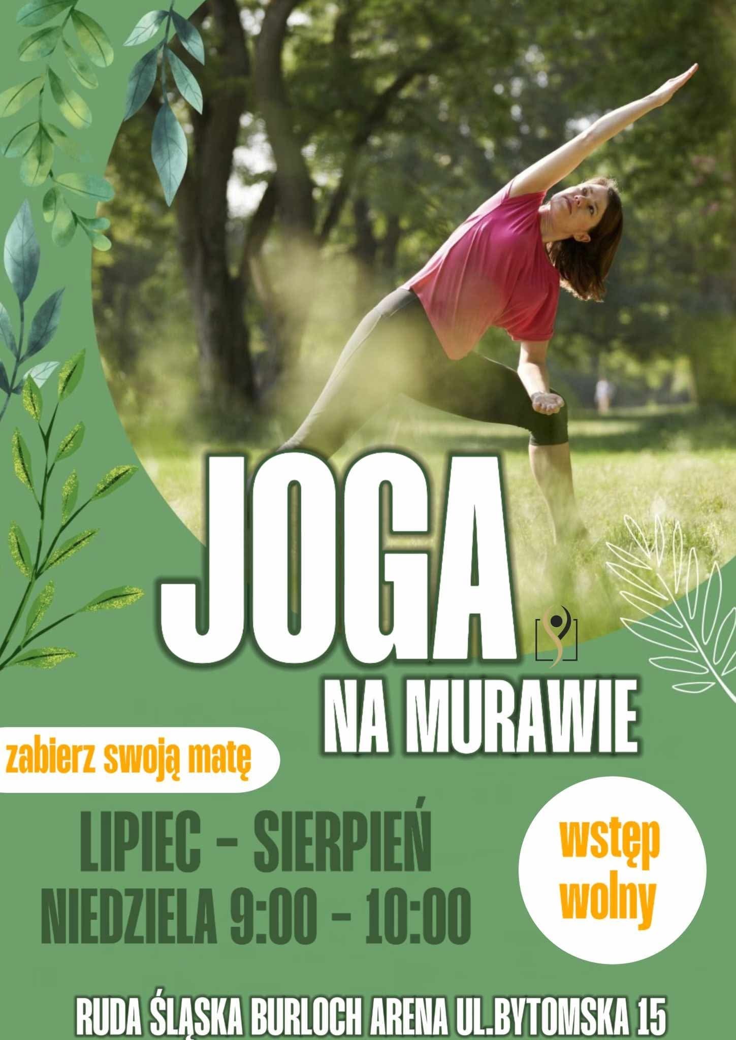 Zdjęcie: Joga na murawie