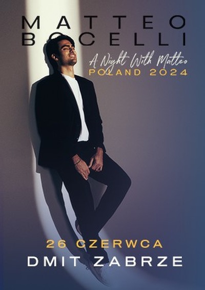 Zdjęcie: Matteo Bocelli - dwa dodatkowe koncerty w Polsce!