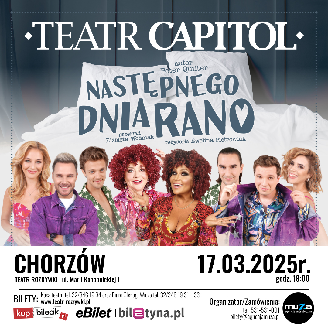 Zdjęcie: Następnego dnia rano- spektakl komediowy Teatru Capitol
