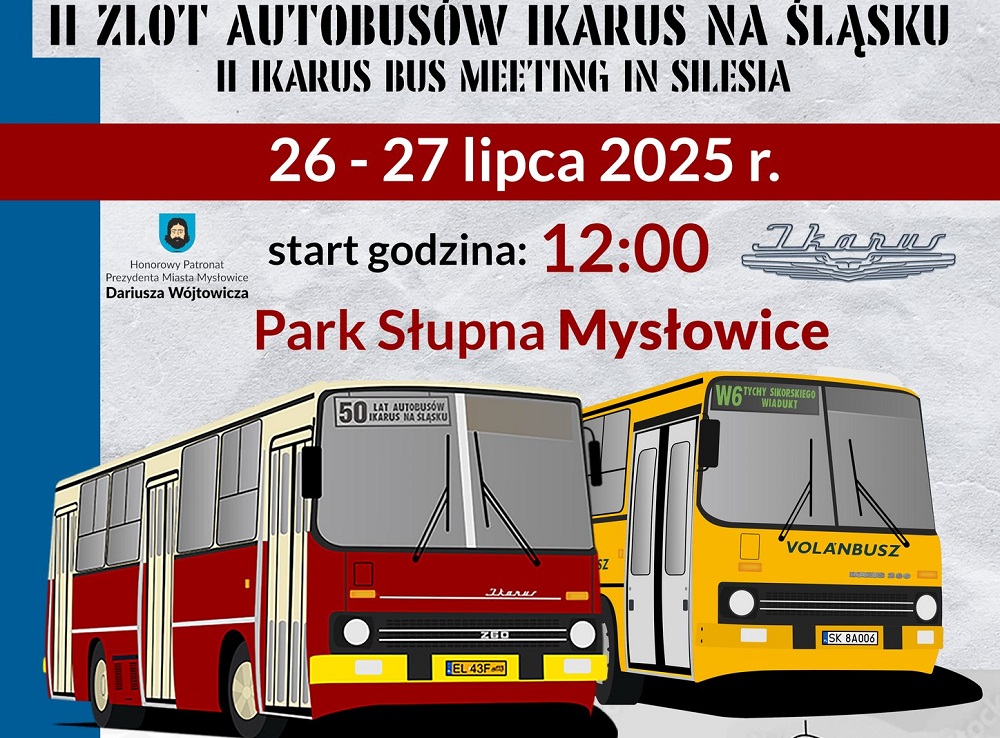 Zdjęcie: II Zlot Autobusów Ikarus na Śląsku