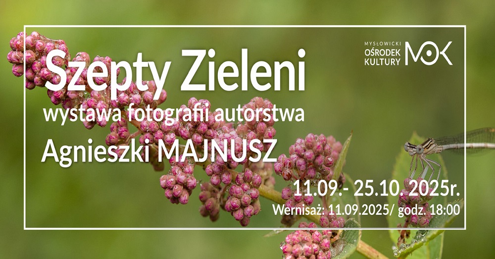 Zdjęcie: Wernisaż wystawy Agnieszki Majnusz „Szepty zieleni”