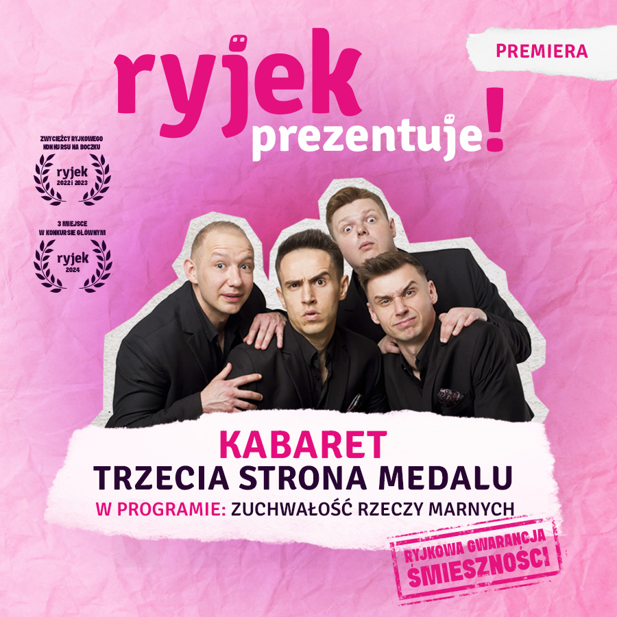 Zdjęcie: "Ryjek prezentuje" Kabaret Trzecia Strona Medalu