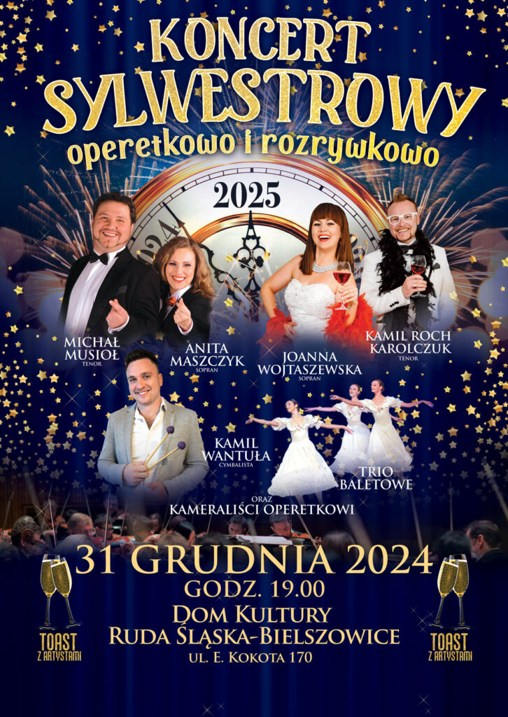 Zdjęcie: KONCERT SYLWESTROWY OPERETKOWO-ROZRYWKOWO