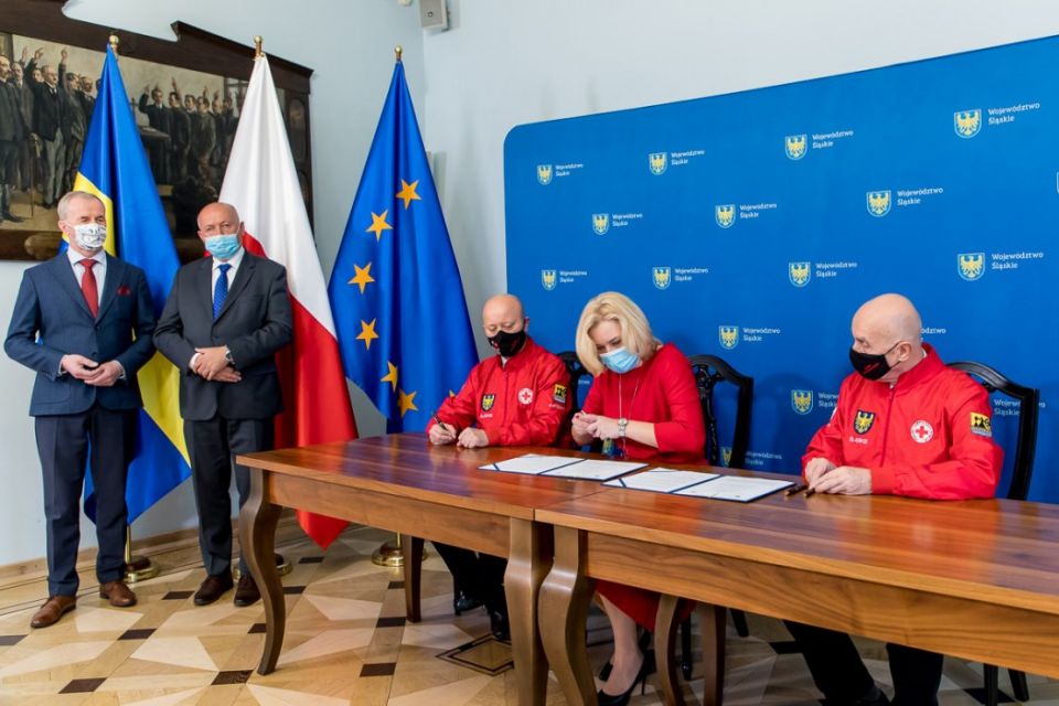 Województwo Śląskie podpisało list intencyjny ze Śląskim Oddziałem Polskiego Czerwonego Krzyża - galeria