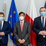 Ambasador Japonii Akio Miyajima z wizytą w województwie śląskim - galeria