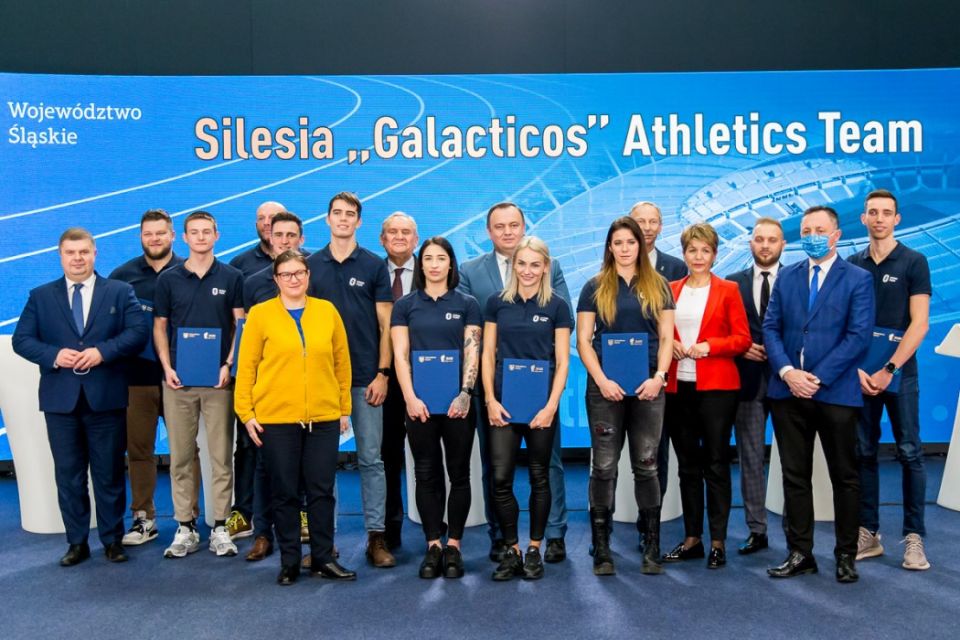 Medaliści olimpijscy, mistrzostw świata i Europy w lekkoatletyce ambasadorami Stadionu Śląskiego - galeria