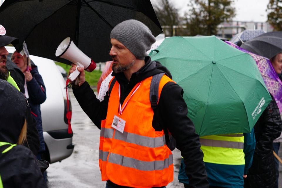 Protest przeciw CPK/KDP w Mikołowie - 31 marca 2023 roku