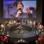 Na scenie Teatru Śląskiego zorganizowano pierwszą odsłonę Śląskiego Stołu - galeria