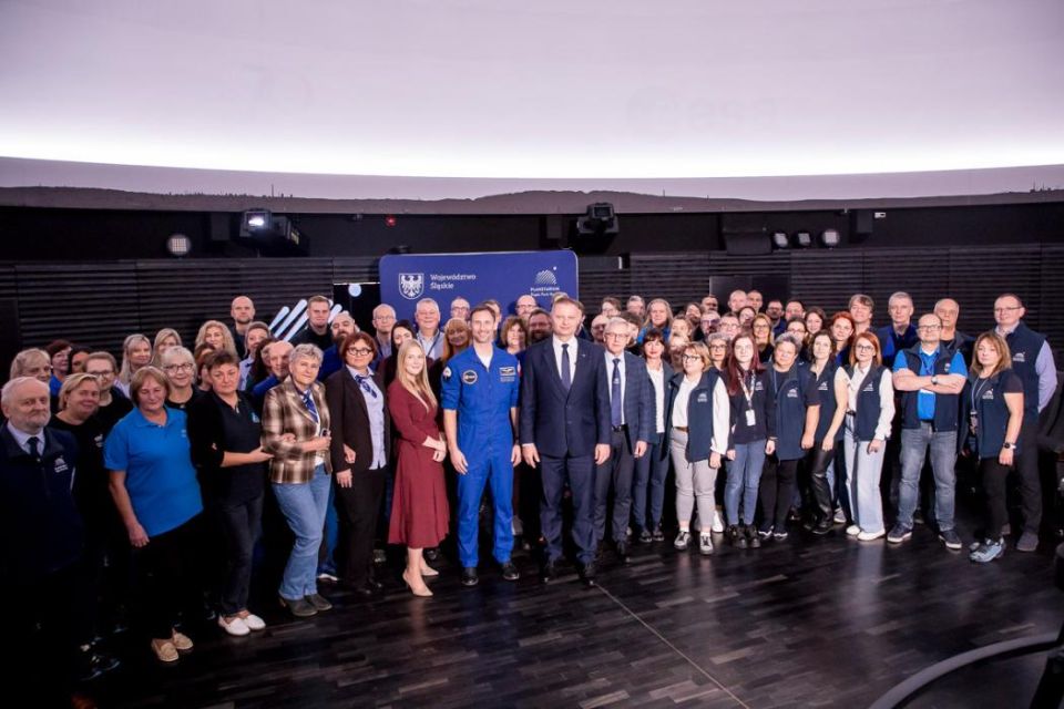 Kosmiczny bohater w Planetarium Śląskim - galeria