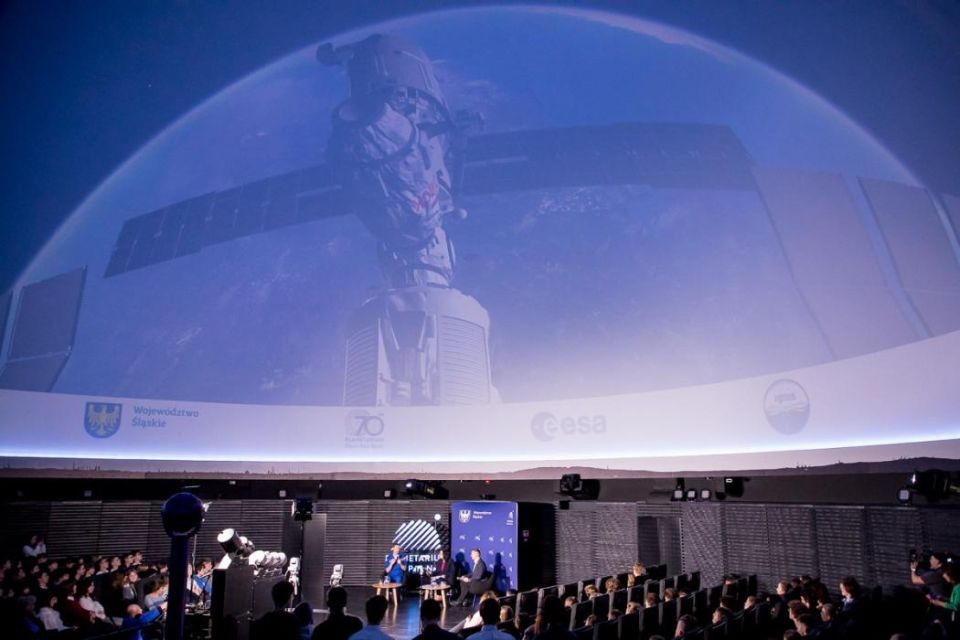 Kosmiczny bohater w Planetarium Śląskim - galeria