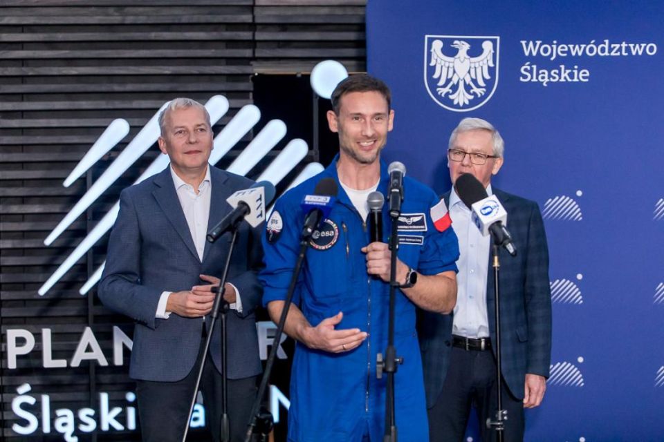 Kosmiczny bohater w Planetarium Śląskim - galeria