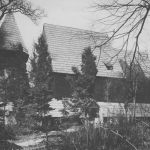 Pszczyna:Drewniany kościół św. Jadwigi z XVI wieku (1918-1933)/fot. NAC