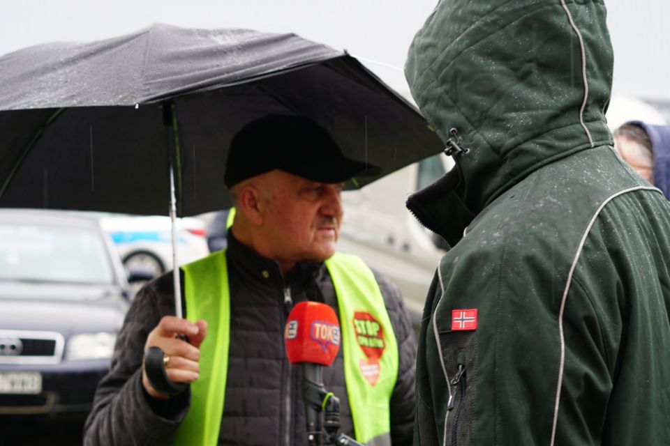 Protest przeciw CPK/KDP w Mikołowie - 31 marca 2023 roku