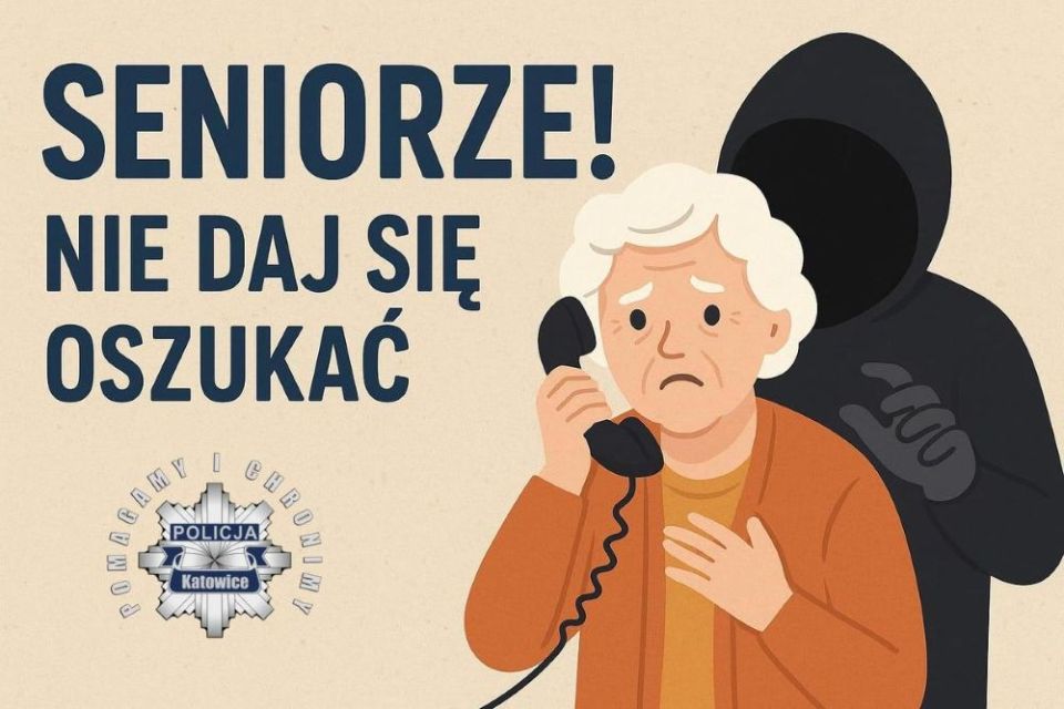 Policjanci z Katowic uratowali 74-latkę przed utratą oszczędności! - galeria