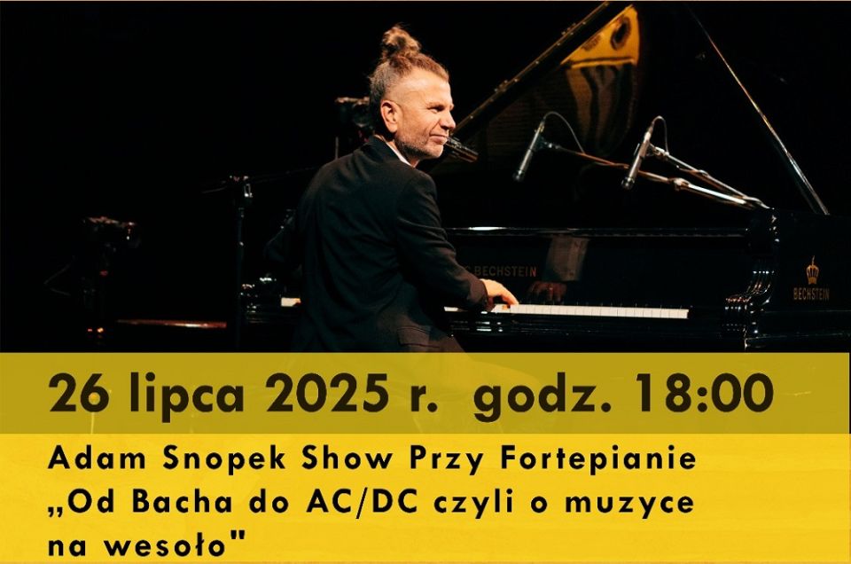 Letnie koncerty przy tężni: Adam Snopek Show w Pyskowicach! - galeria