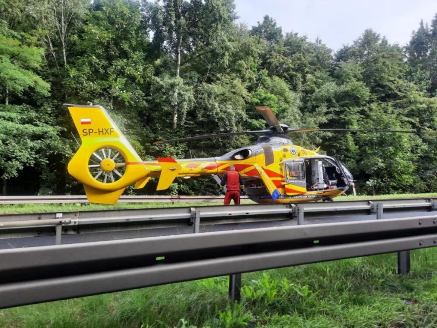 Śmiertelny wypadek na DK86. Zginęła 29-latka w zaawansowanej ciąży - galeria