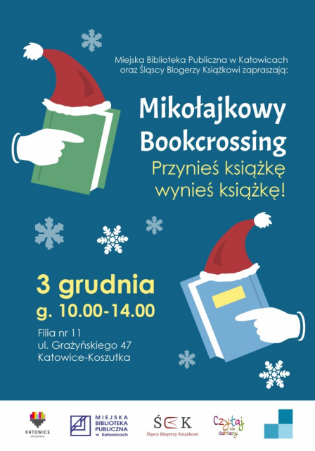 Mikołajkowy bookcrossing - galeria