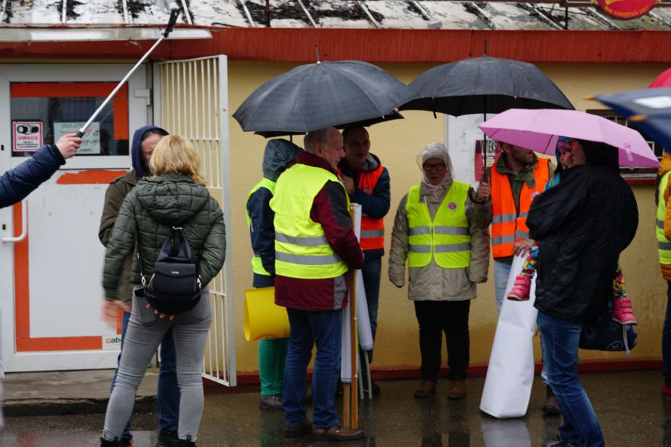 Protest przeciw CPK/KDP w Mikołowie - 31 marca 2023 roku