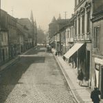 Pszczyna: Widok jednej z ulic Pszczyny (1933)/fot. NAC