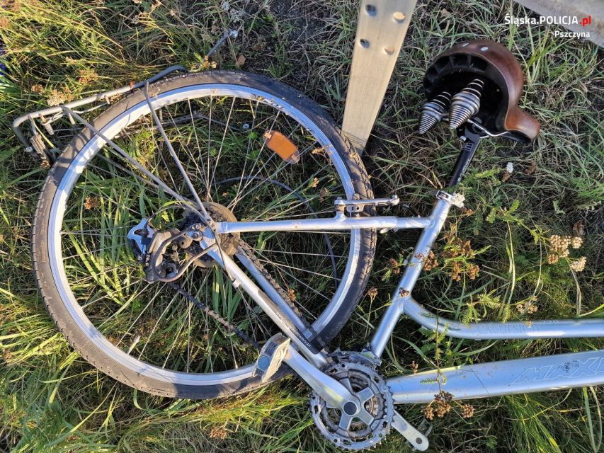56-latek z Katowic spowodował wypadek. W wyniku zdarzenia 80-latek trafił do szpitala! - galeria