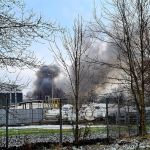 [Foto] Ogromny pożar na terenie zakładu chemicznego! W akcji 30 zastępów straży pożarnej - galeria