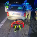 Groźna kolizja na A1. Narkotyki, brak prawa jazdy i ranna pasażerka - galeria