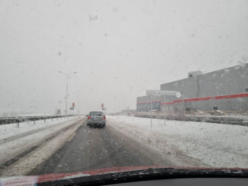 Wielki powrót zimy. Na drogach całego województwa śląskiego panują fatalne warunki - galeria
