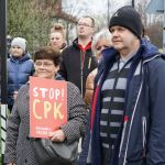 Protest przeciw CPK/KDP w Mikołowie - 31 marca 2023 roku