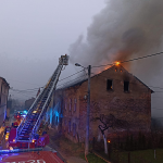Groźny pożar w Dąbrowie Górniczej. Ewakuowano 12 osób! [ZDJĘCIA] - galeria