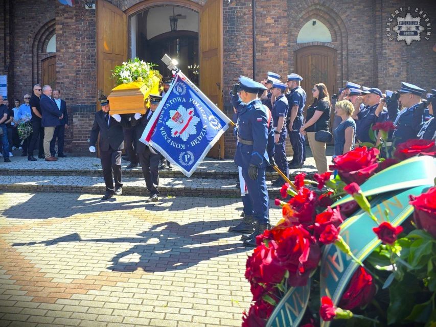Ostatnie pożegnanie śląskich policjantów asp. szt. Iwony Bajan i podkom. Dariusza Stypuły - galeria