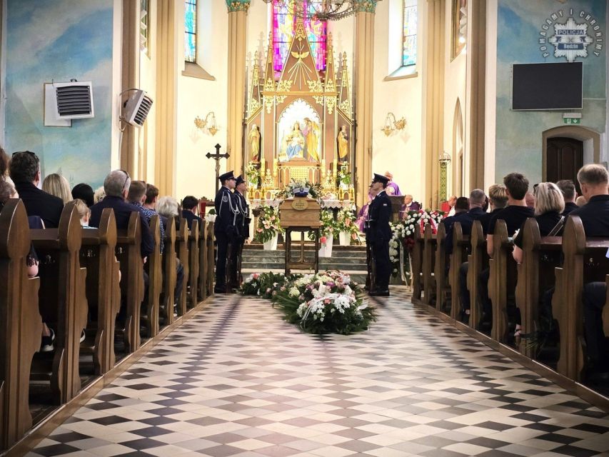 Ostatnie pożegnanie śląskich policjantów asp. szt. Iwony Bajan i podkom. Dariusza Stypuły - galeria