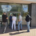 Zatrzymanie mężczyzny podejrzanego o zabójstwo 87-letniej kobiety w Dąbrowie Górniczej - galeria
