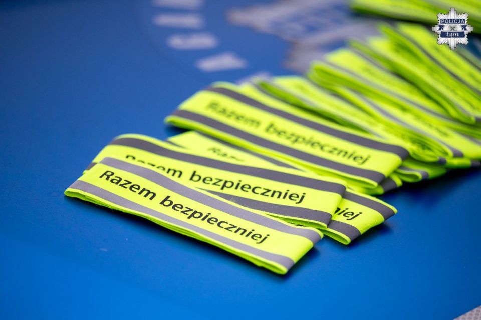 Bezpieczni na drodze: Grzegorz Poloczek wspiera akcję 'Świeć Przykładem' w Katowicach - galeria