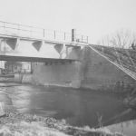 Most żelbetowy belkowy na Pszczynce pod Pszczyną 1938/fot. NAC