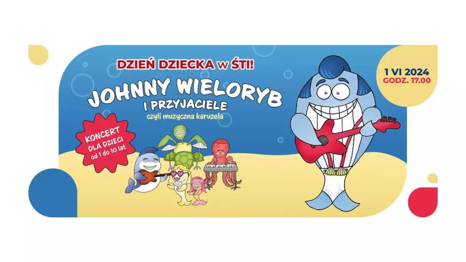 JOHNNY WIELORYB I PRZYJACIELE, czyli muzyczna karuzela na Dzień Dziecka - galeria