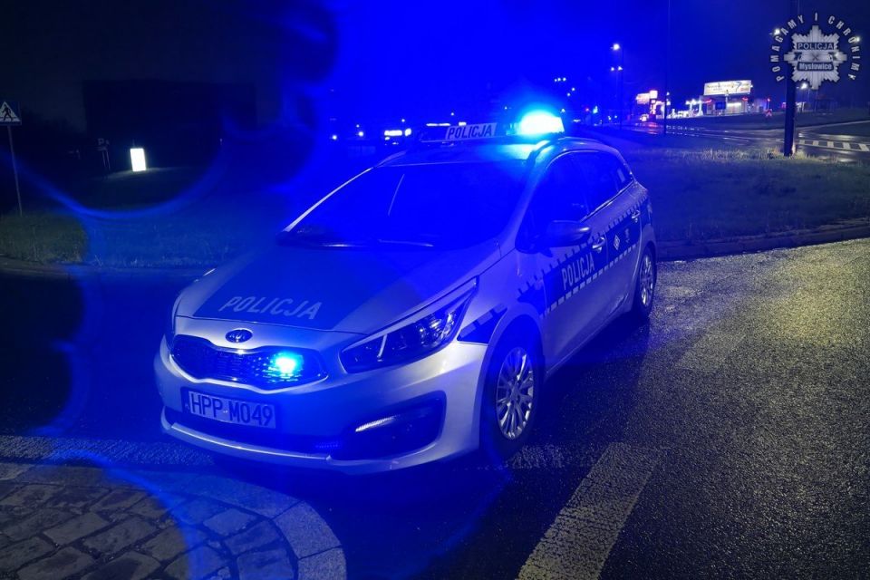 Groźne uszkodzenie dystrybutora LPG na stacji w Mysłowicach - galeria