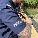 Rudzcy policjanci doskonalą umiejętności strzeleckie w trudnych warunkach - galeria