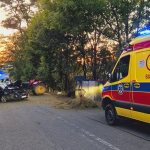 Tragiczny wypadek w Jaworzynce: Opel zderzył się z ciągnikiem. Jedna osoba nie żyje - galeria