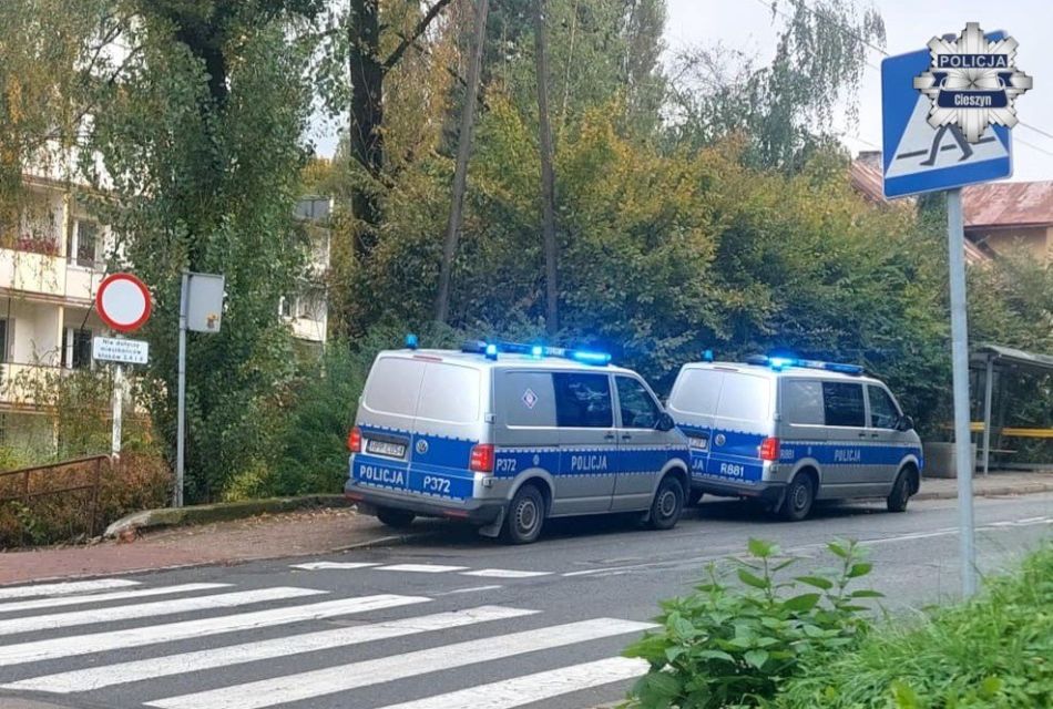 Śmiertelne potrącenie na parkingu w Cieszynie - galeria