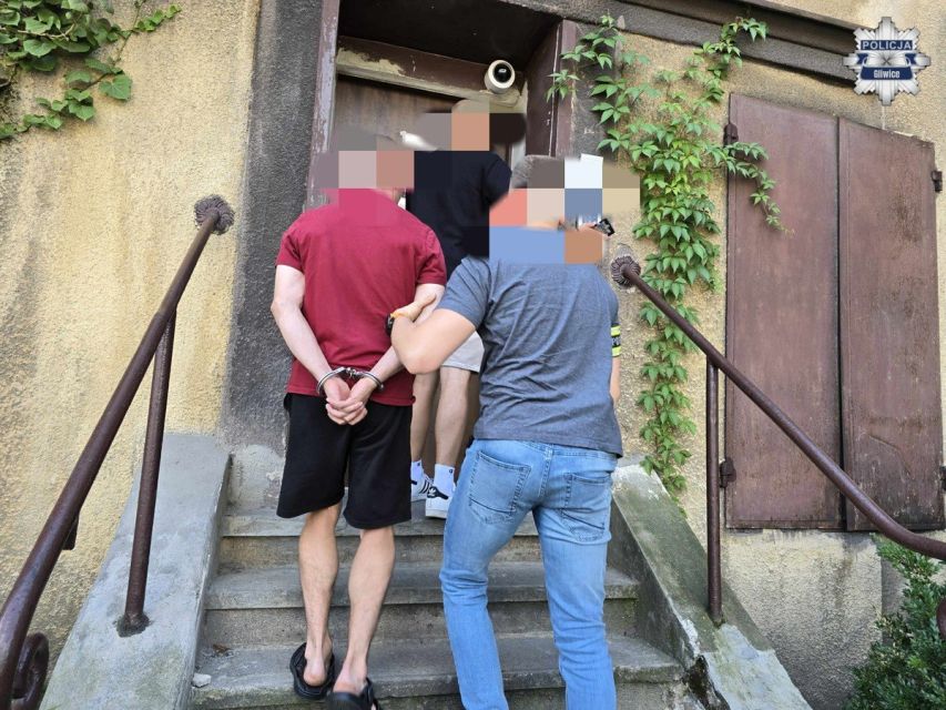 Zatrzymani mieszkańcy Gliwic posiadali duże ilości narkotyków - galeria