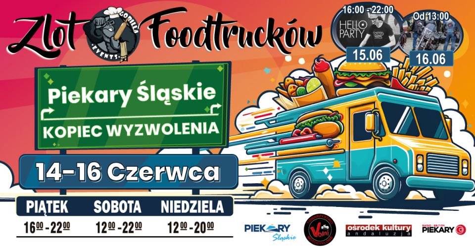 Zlot Food Trucków w Piekarach Śląskich - galeria