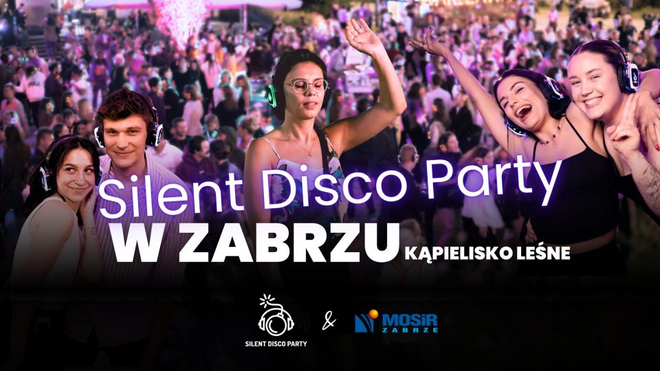 Silent Disco Party w Zabrzu – Kąpielisko Leśne - galeria
