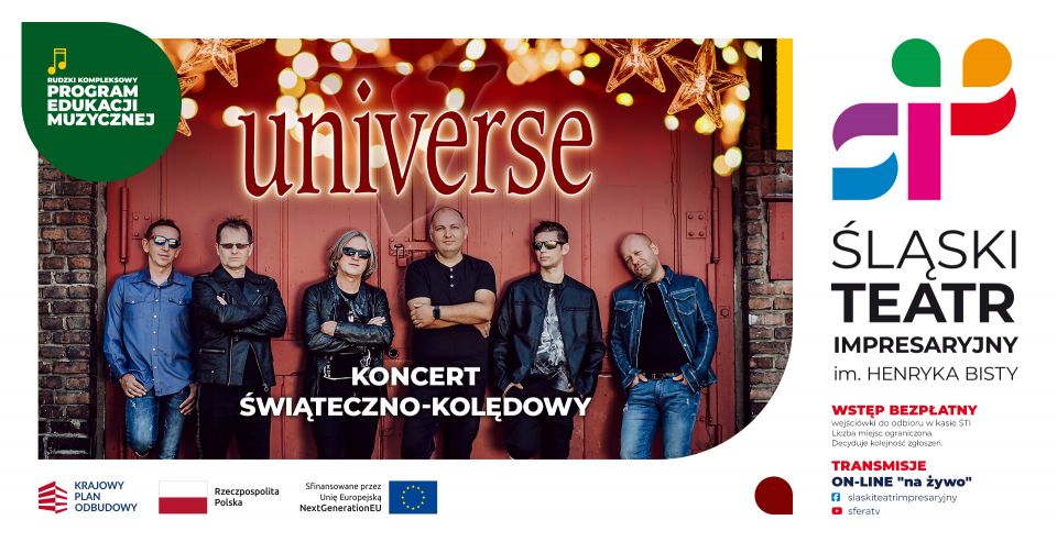 UNIVERSE - koncert świąteczno-noworoczny - galeria