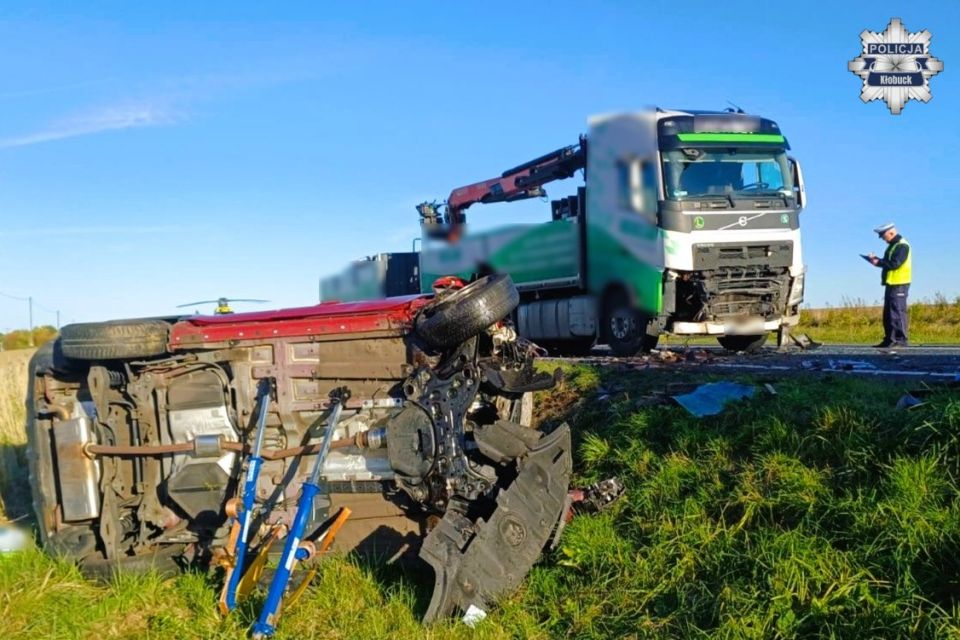 Czarny Alert Drogowy - Tragiczny wypadek w Kłobucku - galeria