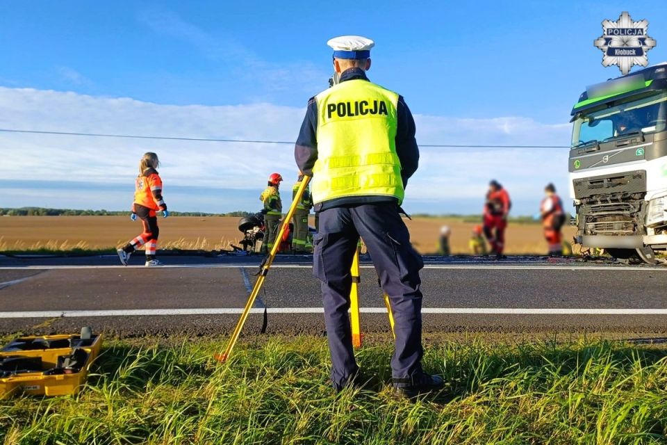 Czarny Alert Drogowy - Tragiczny wypadek w Kłobucku - galeria