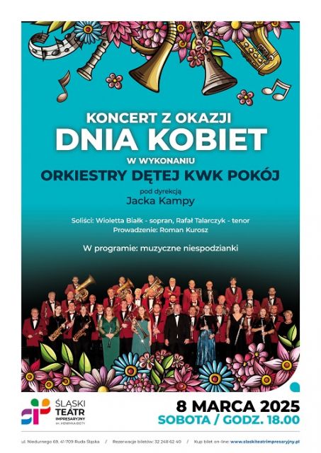ORKIESTRA DĘTA KWK POKÓJ -  koncert z okazji Dnia Kobiet - galeria