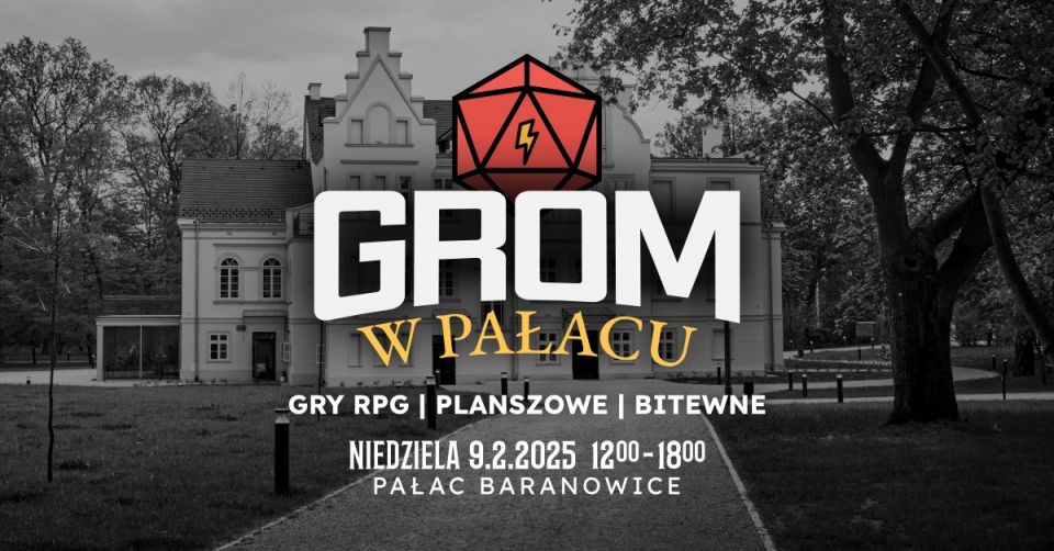 Grom w Pałacu - spotkanie z grami bez prądu - galeria